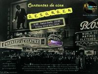 DESORDEN cantantes de cine