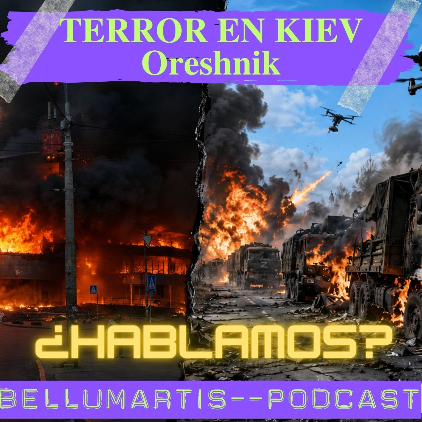 TERROR EN KIEV: Putin ataca a la Población Civil con Oreshnik mientras Ucrania ataca su Logística ¿HABLAMOS?