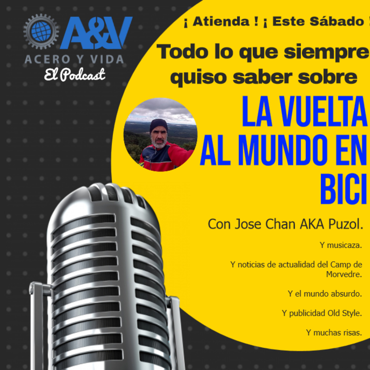 Acero y vida.2x20. La vuelta al mundo en bici. episode artwork