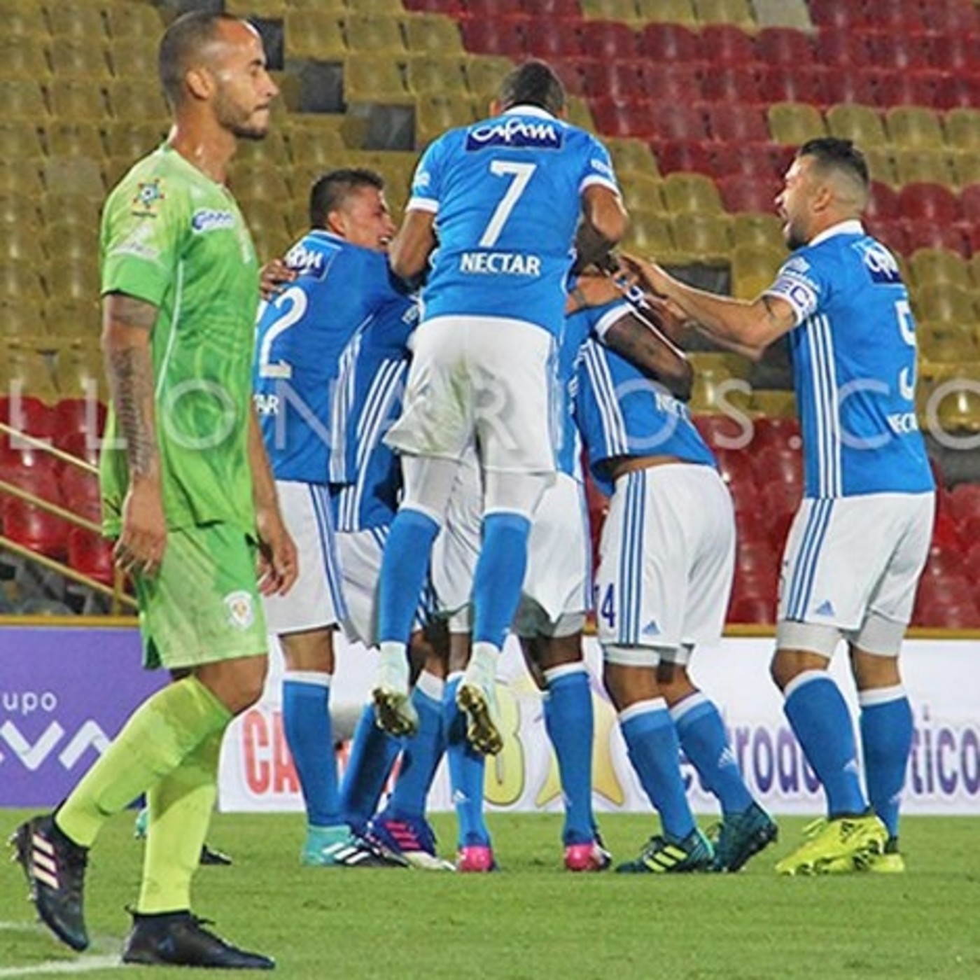 Narración de Goles de Millonarios por La Casa Azul