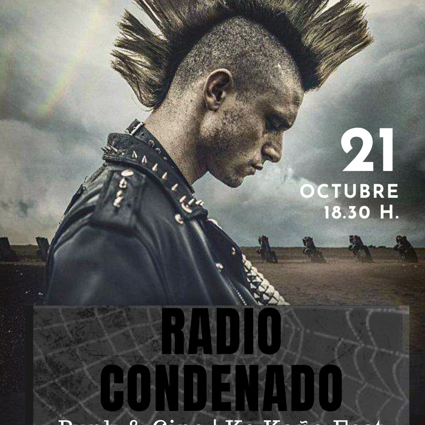 Radio Condenado #4 | Punk & Cine + Ke Kaña Fest | www.condenadofanzine.com episode artwork