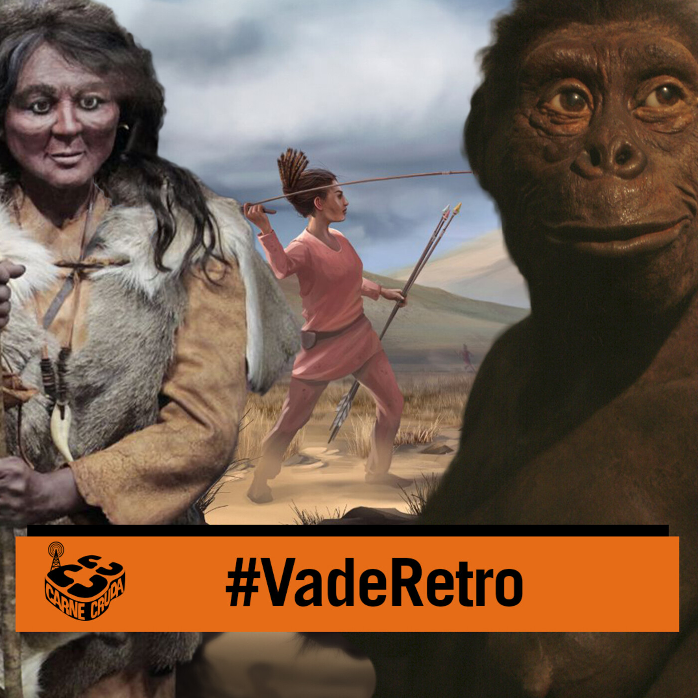 Carne Cruda - Mujeres cazadoras y otras sorpresas de la prehistoria (PUTOMIKEL Y HERSTÓRICAS #804)