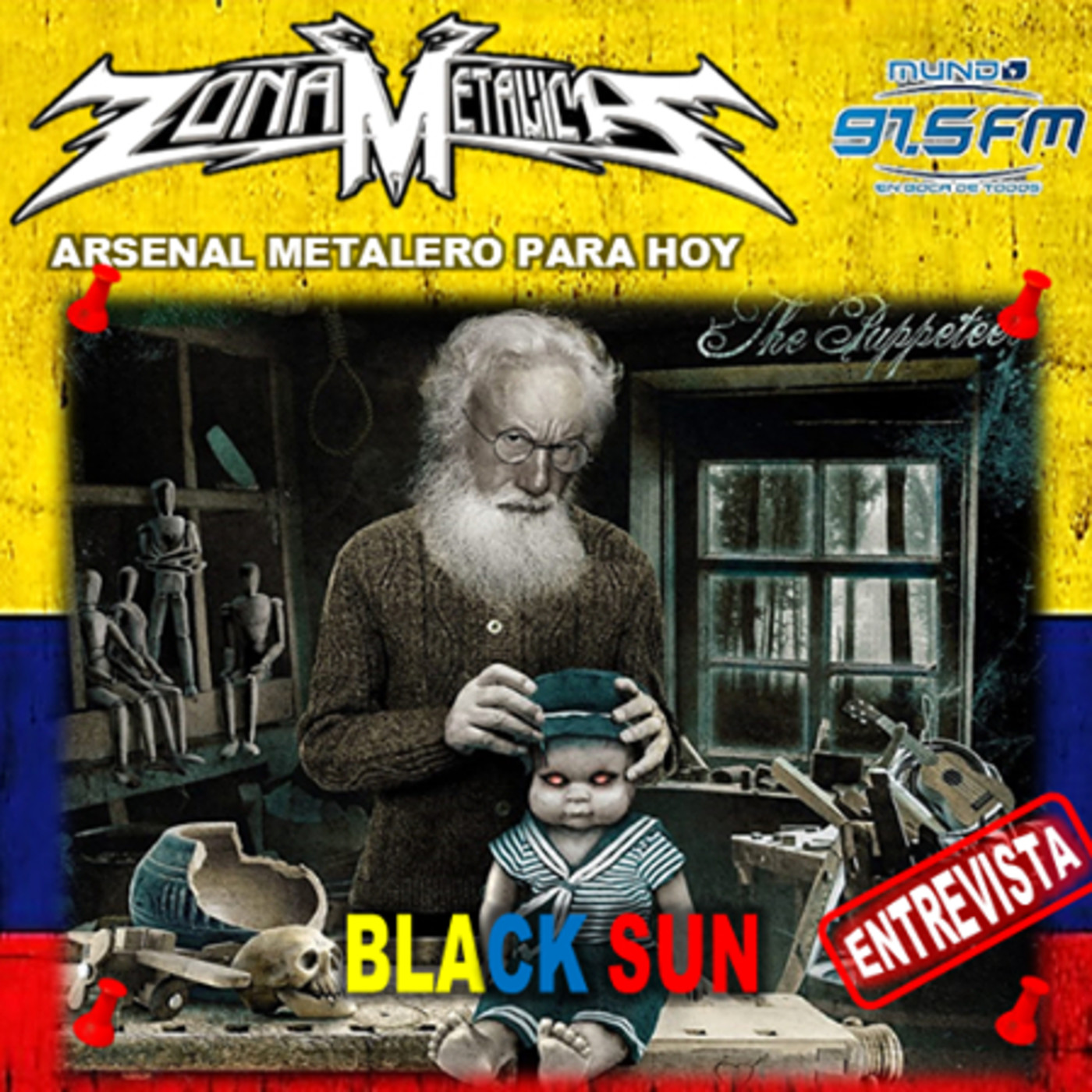 ZONA METALICA ENTREVISTA A BLACK SUN 29-enero-2017 episode artwork