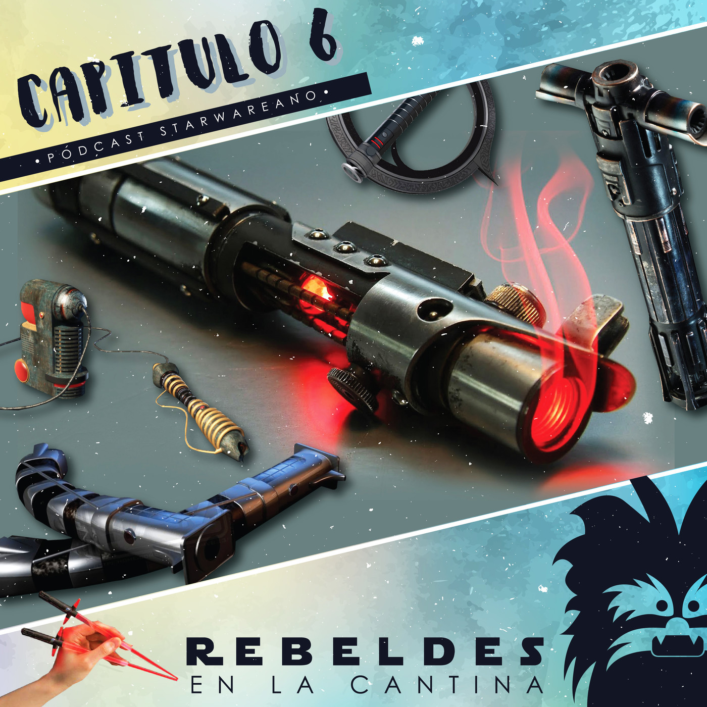 Rebeldes en la Cantina #06 - Sables de luz: Las Espadas Samurai del Tío Georgie