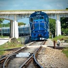 Holguín volvió a disfrutar de los pitazos del nuevo servicio ferroviario de pasajeros