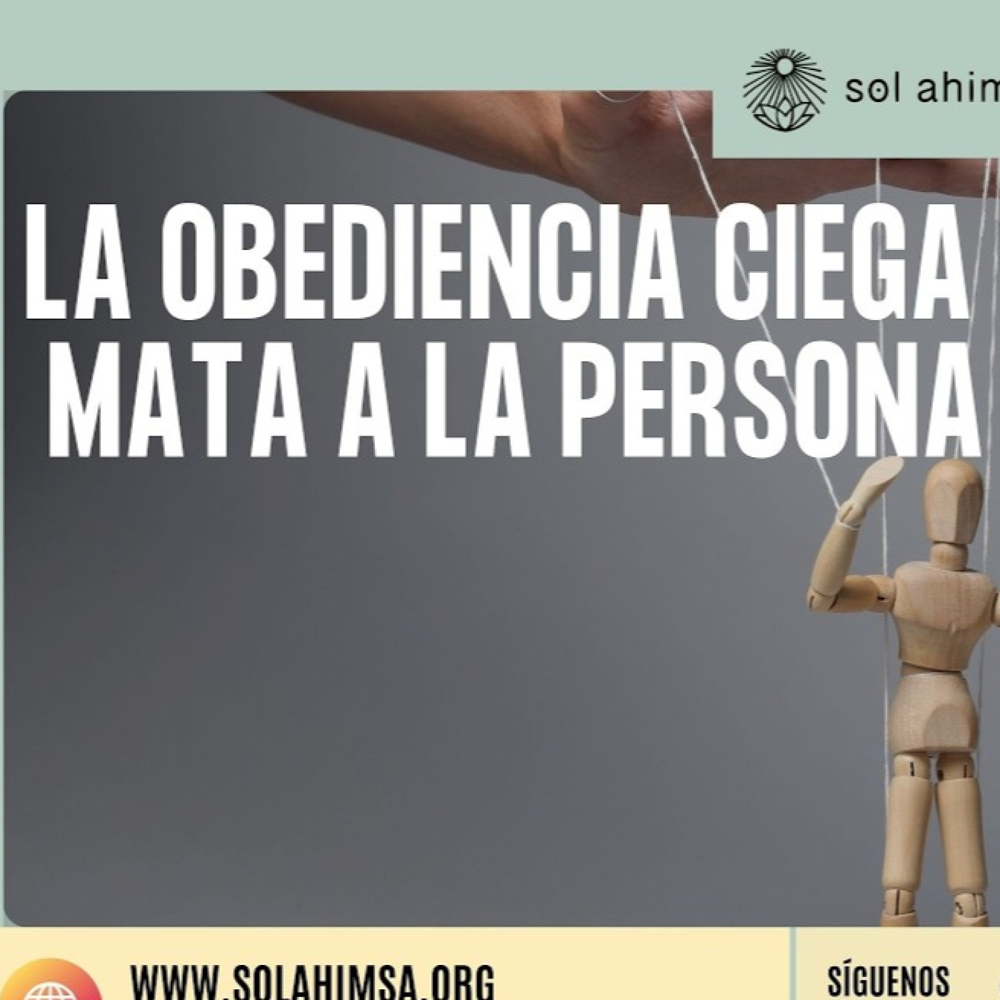 LA OBEDIENCIA CIEGA MATA A LA PERSONA episode artwork