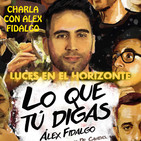 Luces en el Horizonte: ALEX FIDALGO VUELVE CON UN LIBRO BAJO EL BRAZO