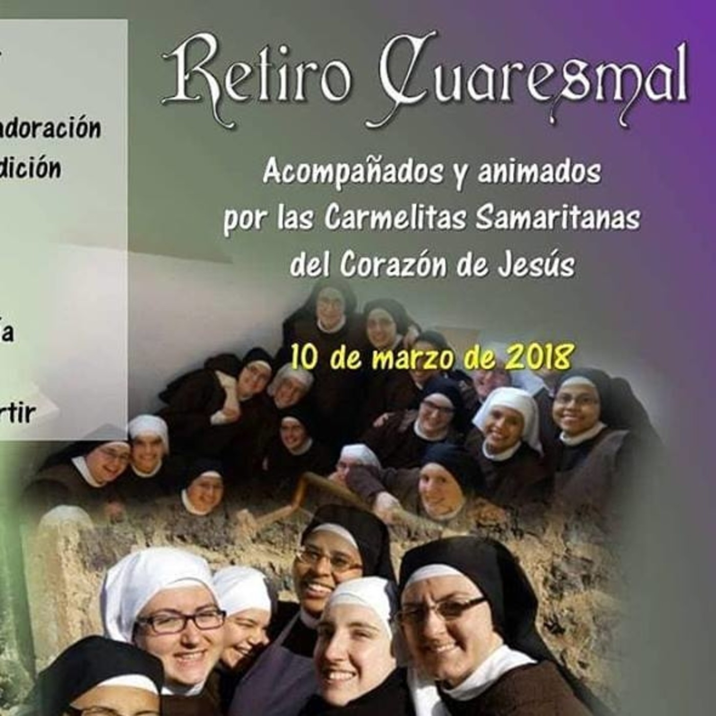 CHARLAS CUARESMA 2018