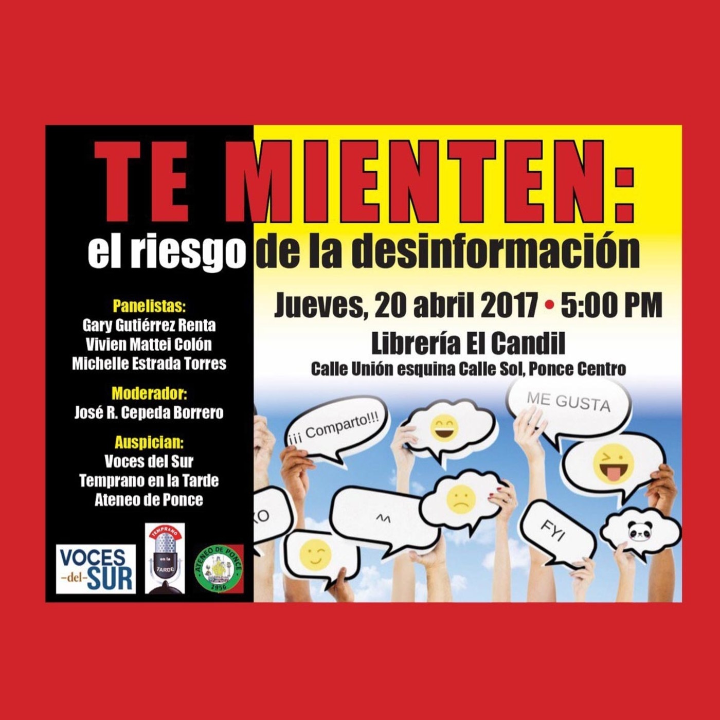 Te Mienten: el peligro de la desinformación