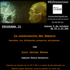 El Cronovisor. Programa 31. La Colonización del Espacio.