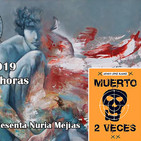 214- 42x04- DETRÁS DE UN CUADRO CON MARCOS CARRASCO- "MUERTO DOS VECES" DE LEONCIO LOPEZ