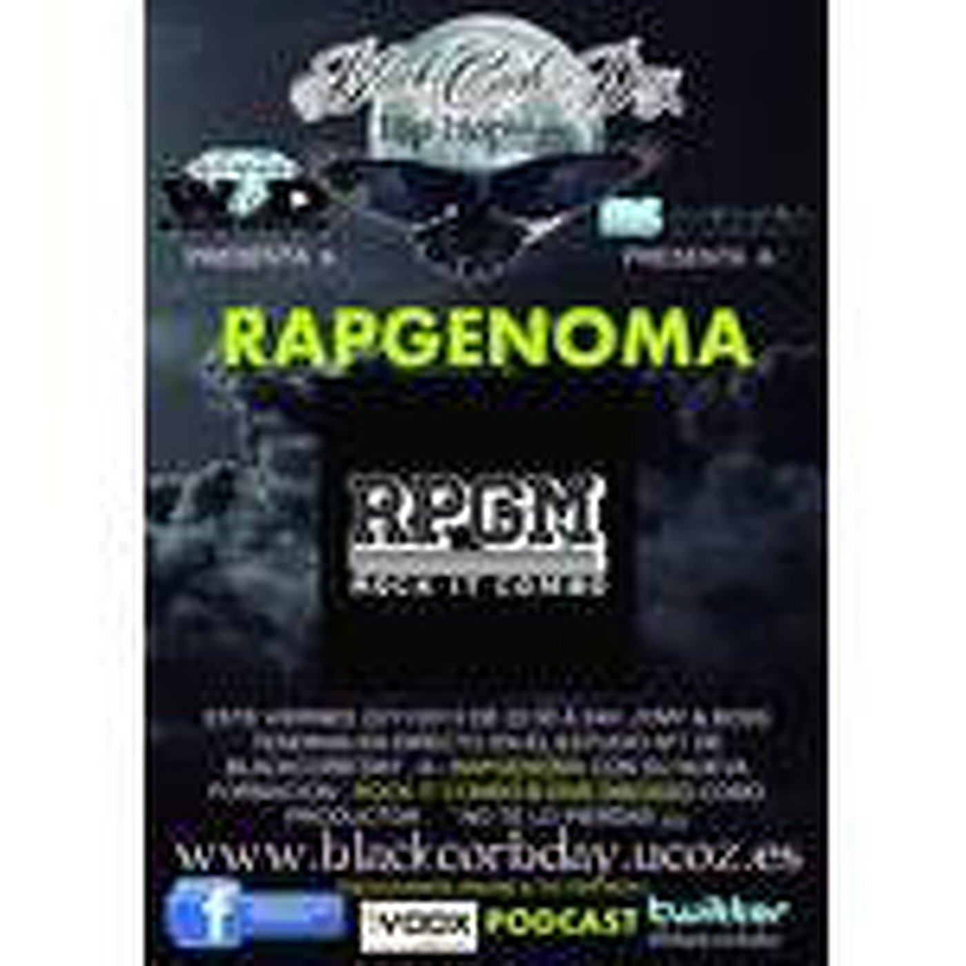 Programa 120 de blackcorb day con la visita de rapgenoma ..en os estudios episode artwork