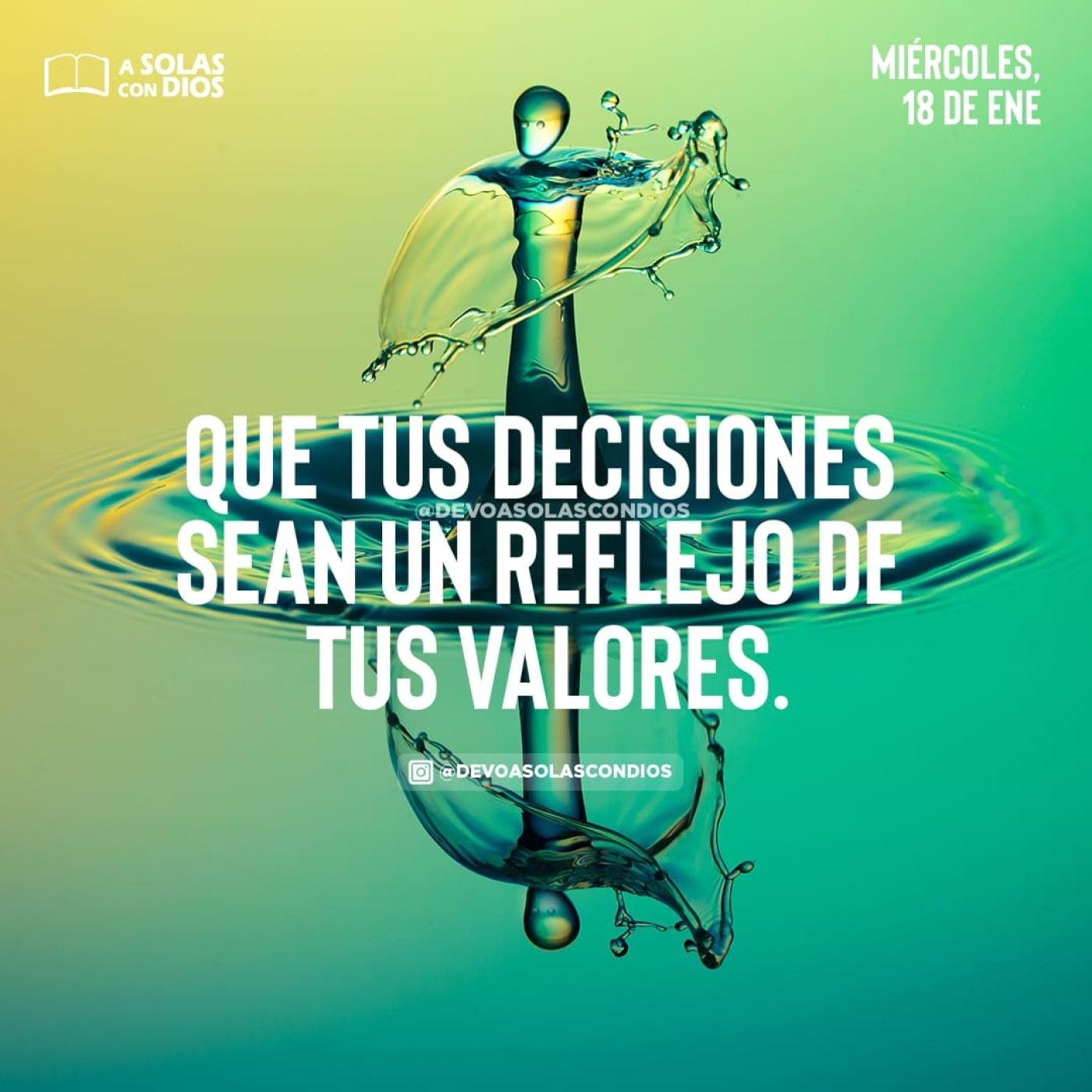A Solas con Dios