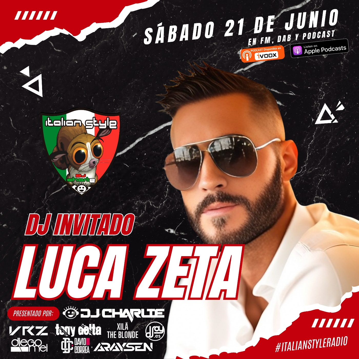ITALIAN STYLE radio show 991 21-06-2025 episode artwork