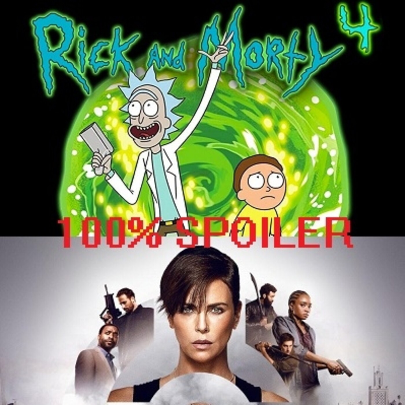 100% Spoiler 4.19. Rick y Morty T4 y La vieja guardia. episode artwork