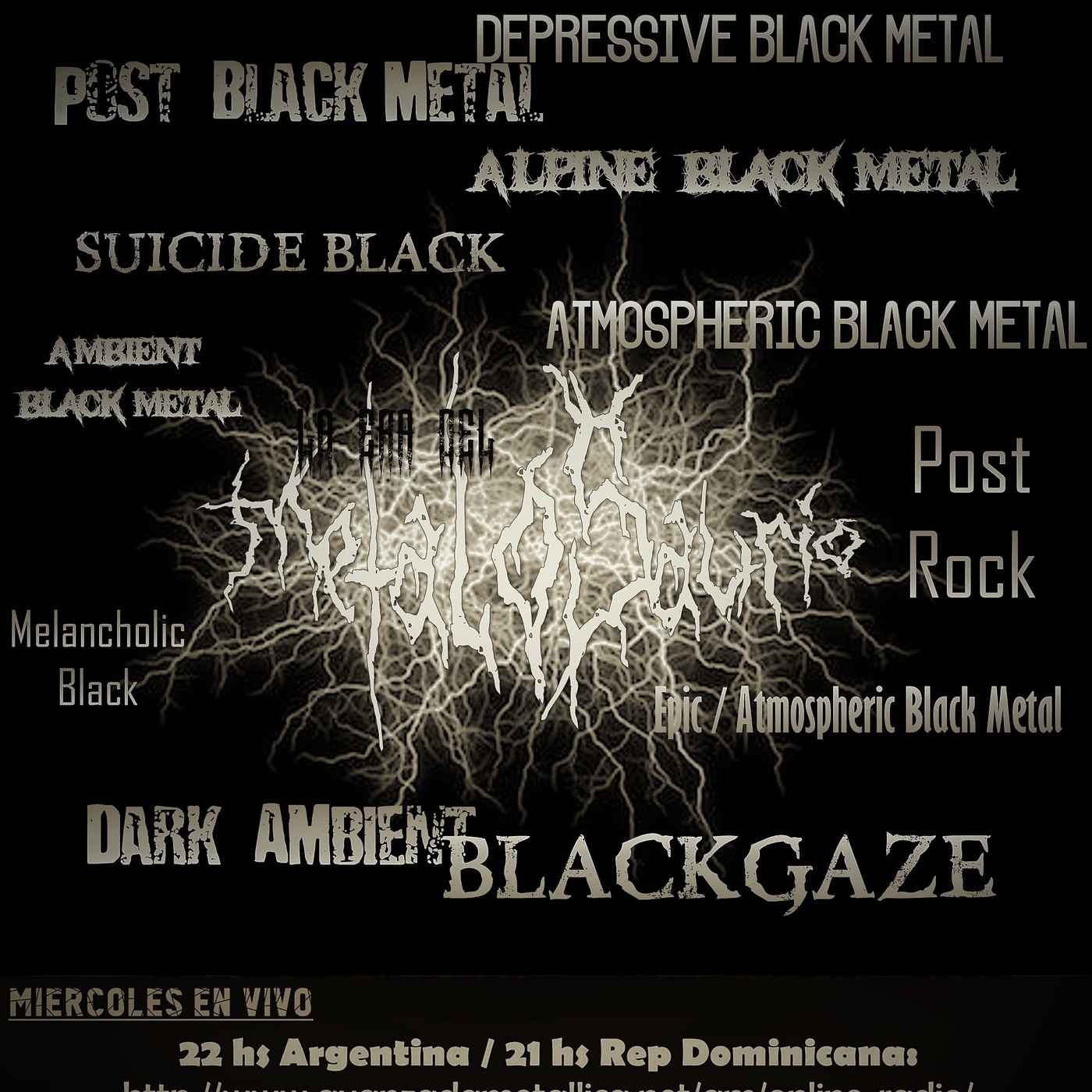 La Era del MetaloSaurio (Edicion 218) - Atmospheric Black & otros Subgenéros episode artwork