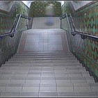 Bajando escaleras
