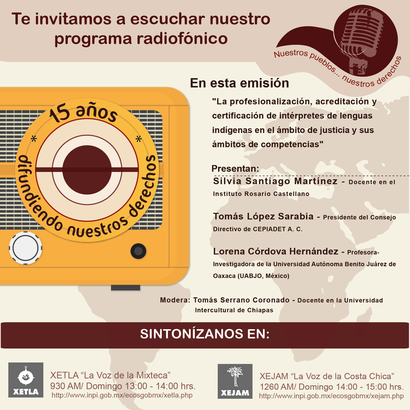 Nuestros Pueblos...Nuestros Derechos