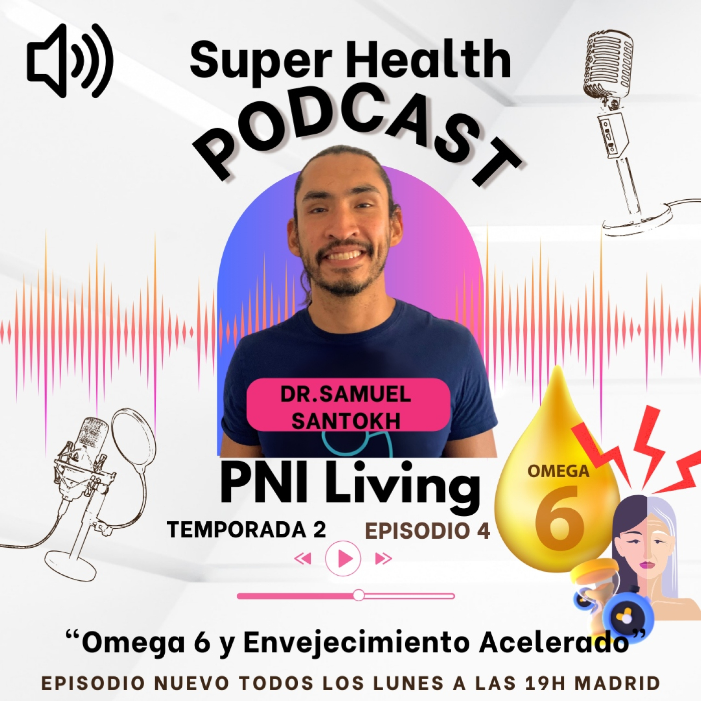 Omega 6 y Envejecimiento Acelerado/ Evita el envejecimiento episode artwork