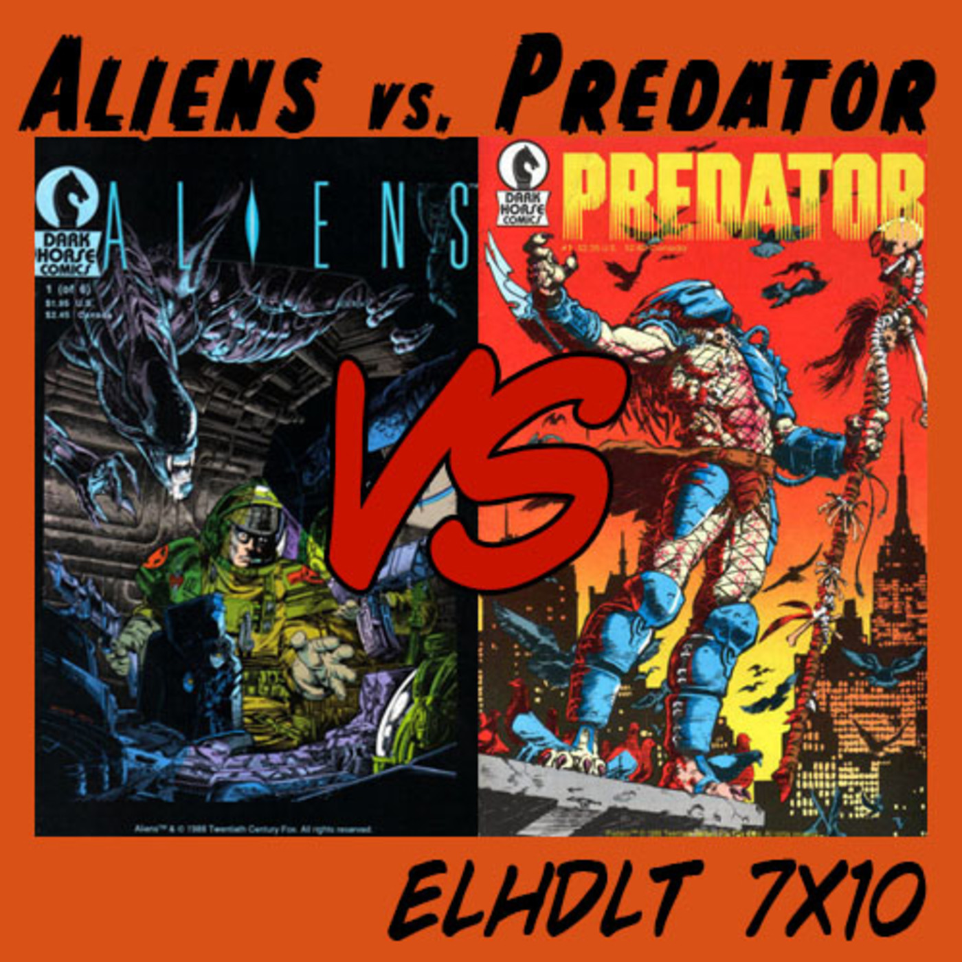 [ELHDLT] 7x10 Alien versus Predator episode artwork