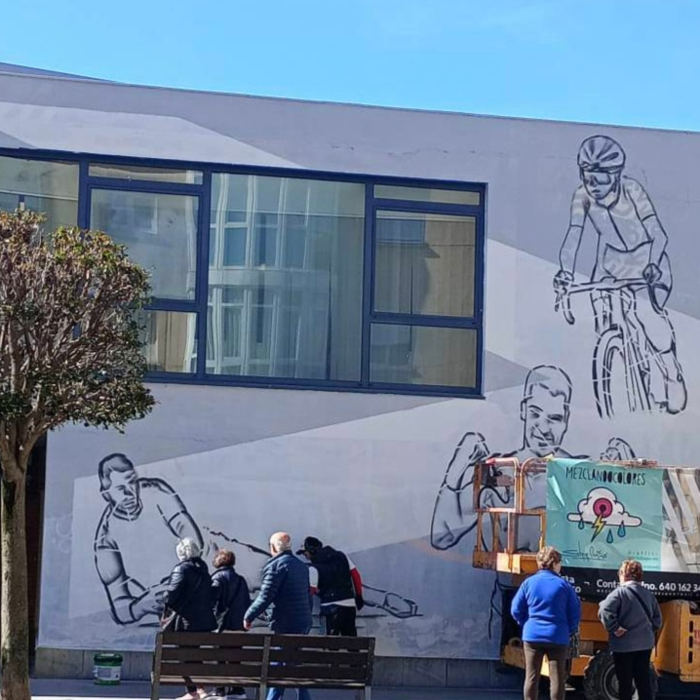 Steve Camino, Graffiti mural Pachi Torre episode artwork