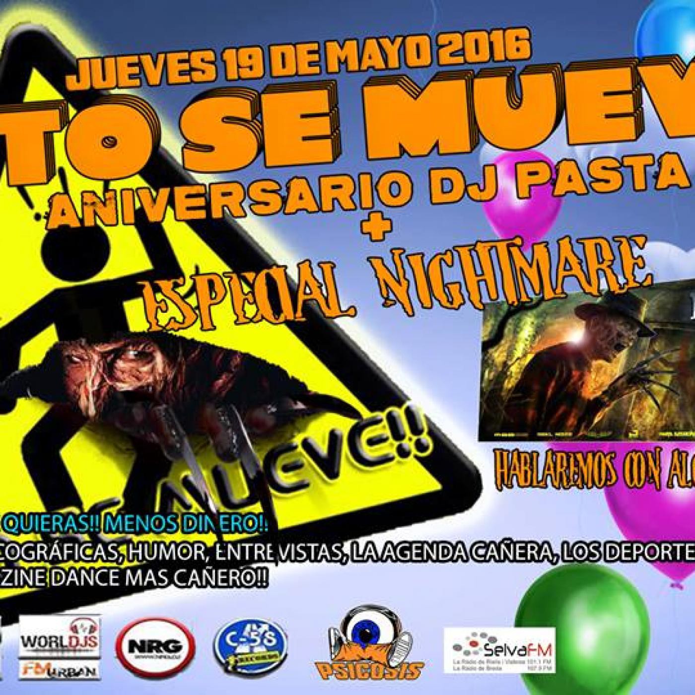 Esto se Mueve_19 Mayo (cumple Pasta 2016) episode artwork