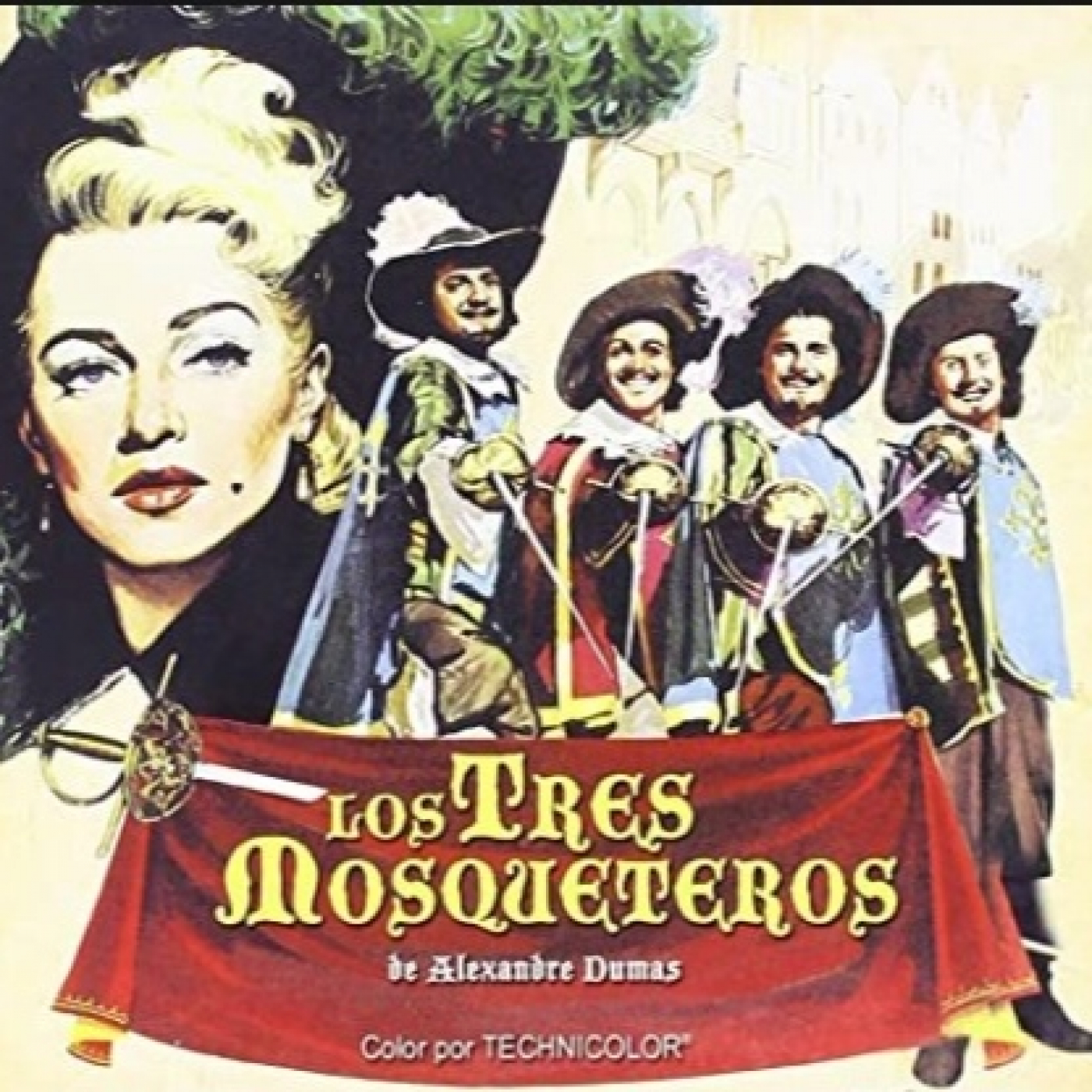 2x75.-The Three Musketeers - 1948