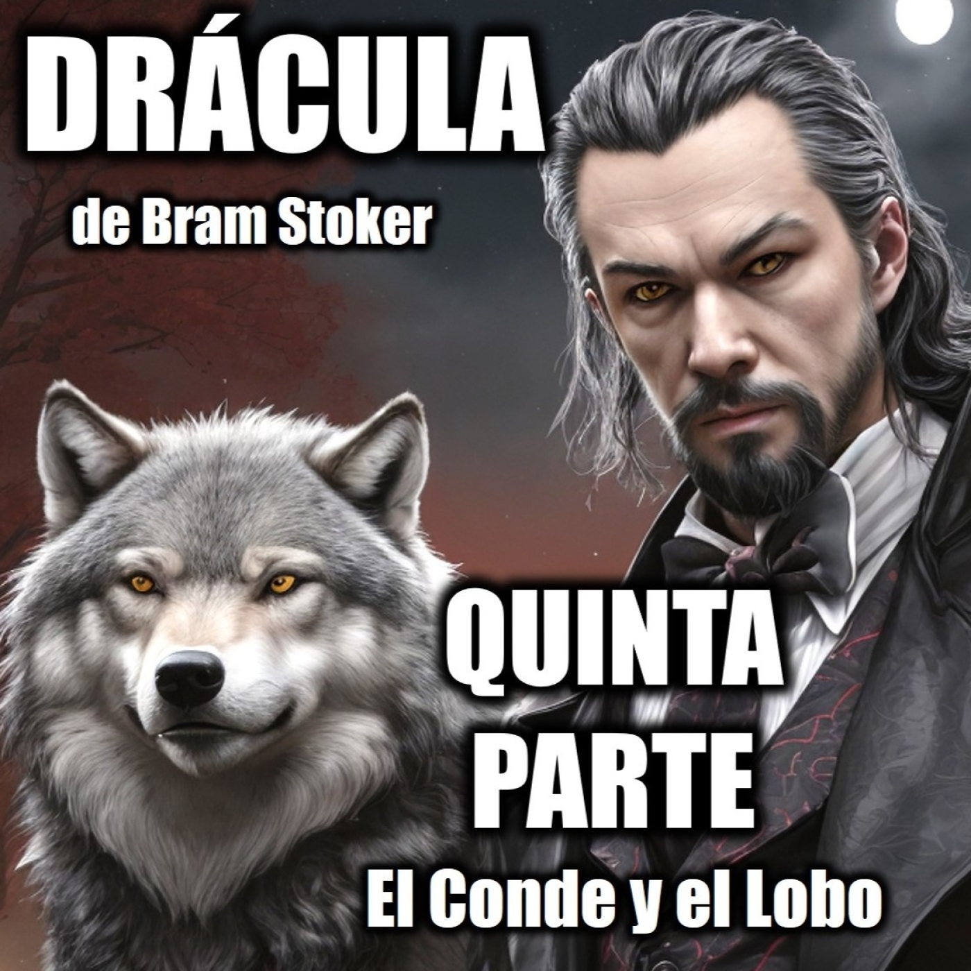 El Conde Drácula y el Lobo Visitan a Lucy | Audiolibro: "DRÁCULA" de Bram Stoker PARTE 5 episode artwork
