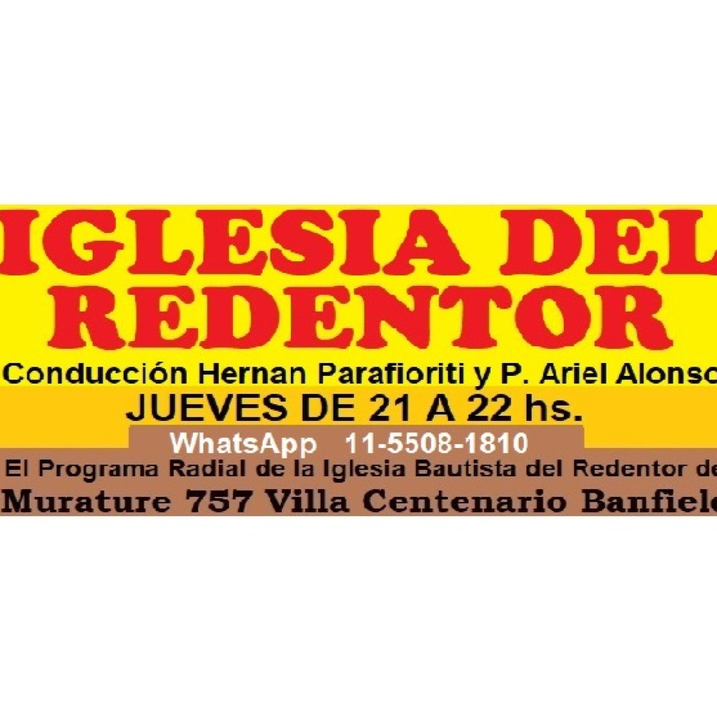 IGLESIA DEL REDENTOR – JUEVES 10-07-2025 episode artwork