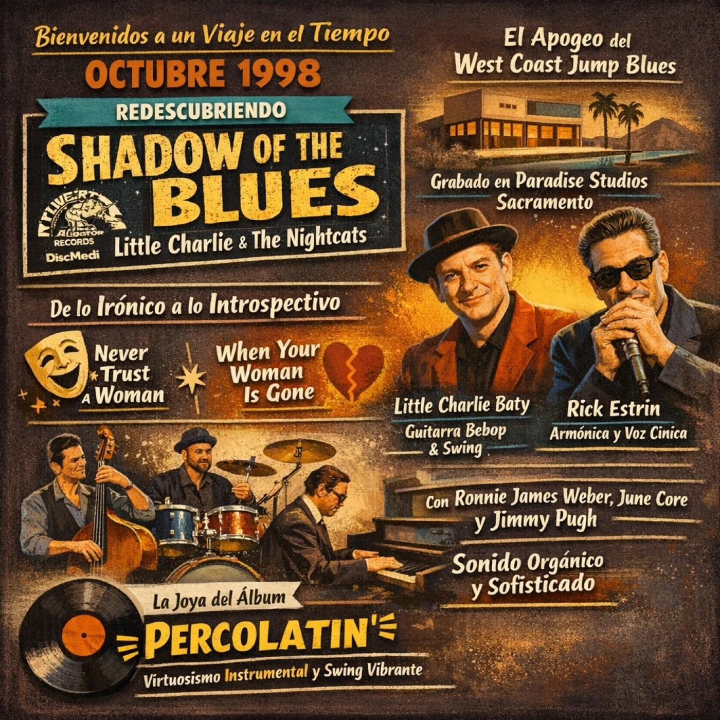 FLASH BLUES - PERCOLATIN - LITTLE CHARLIE & THE NIGHTCATS episode artwork