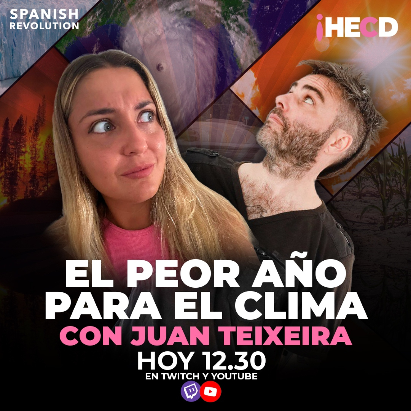 HECD! 444 Jueves Marina Lobo -Condena a Sancho, blanqueando al Papa, ecoansiedad con Juan Teixeira
