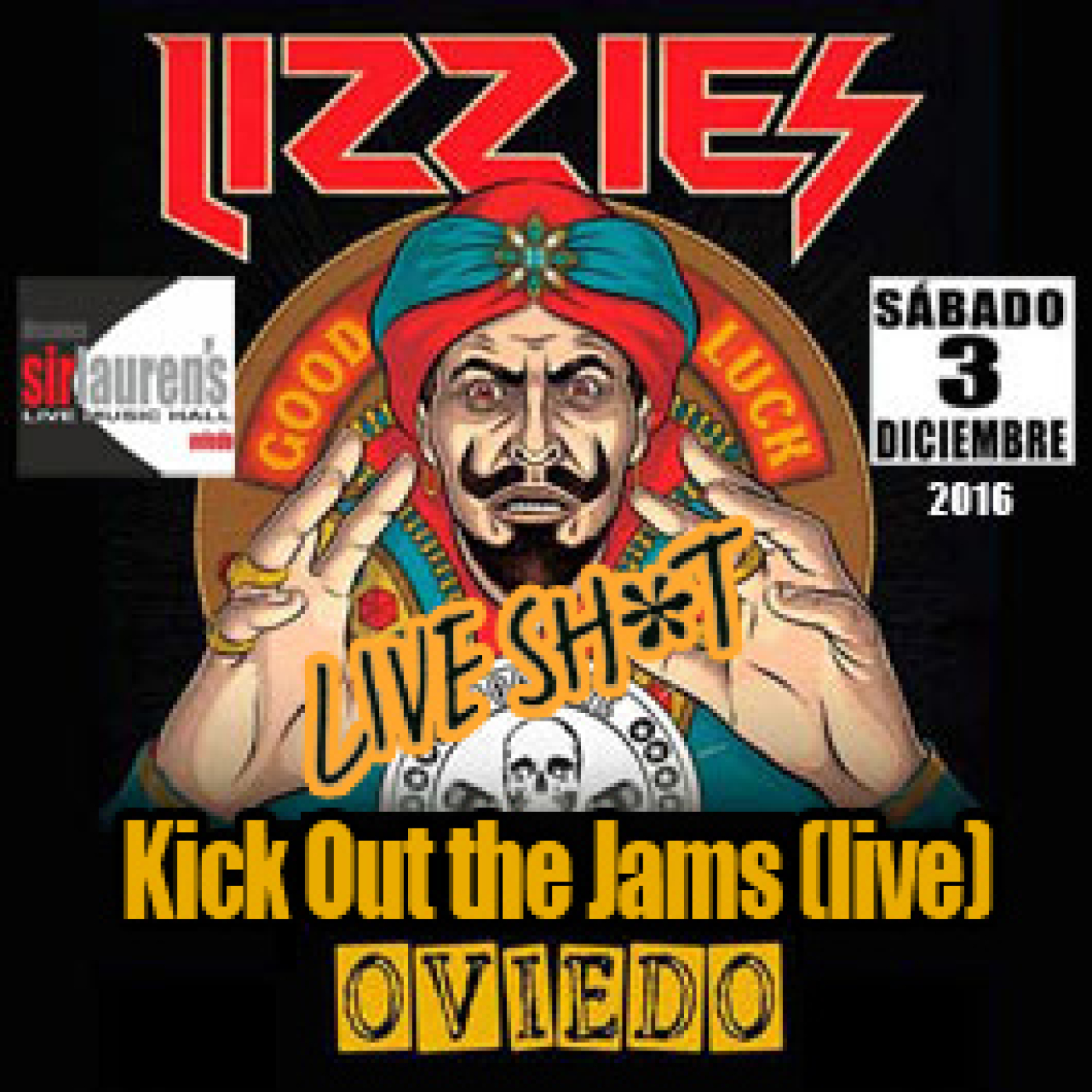 DDUM Live Sh*t: LIZZIES - "Kick Out The Jams" (Live in Oviedo 2016). episode artwork