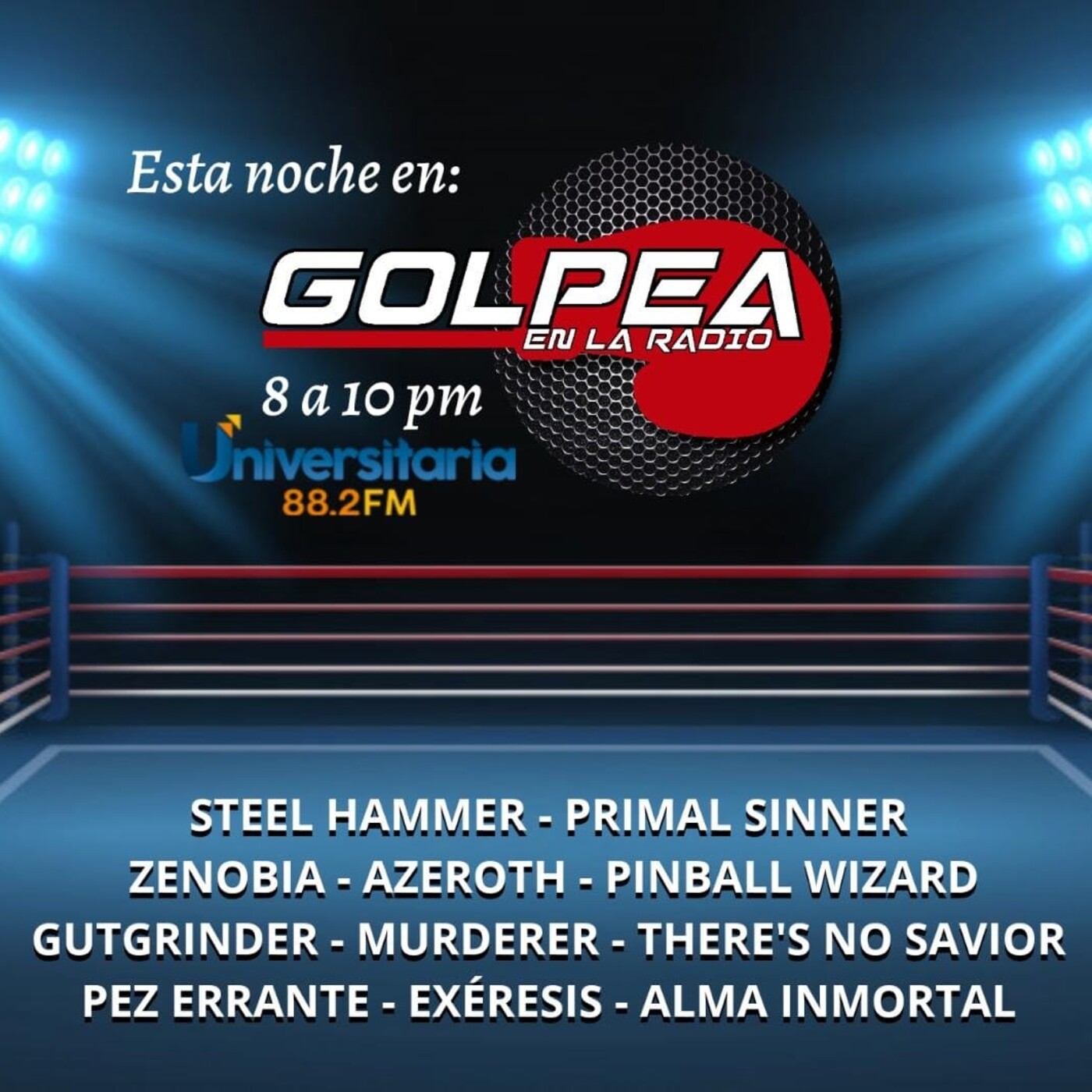 GOLPEA EN LA RADIO