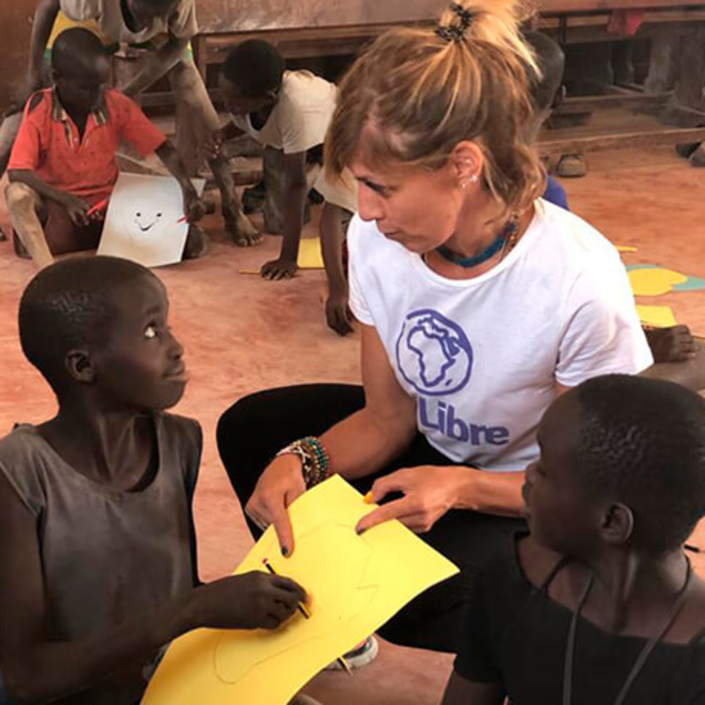 Eva Isanta en Kenia