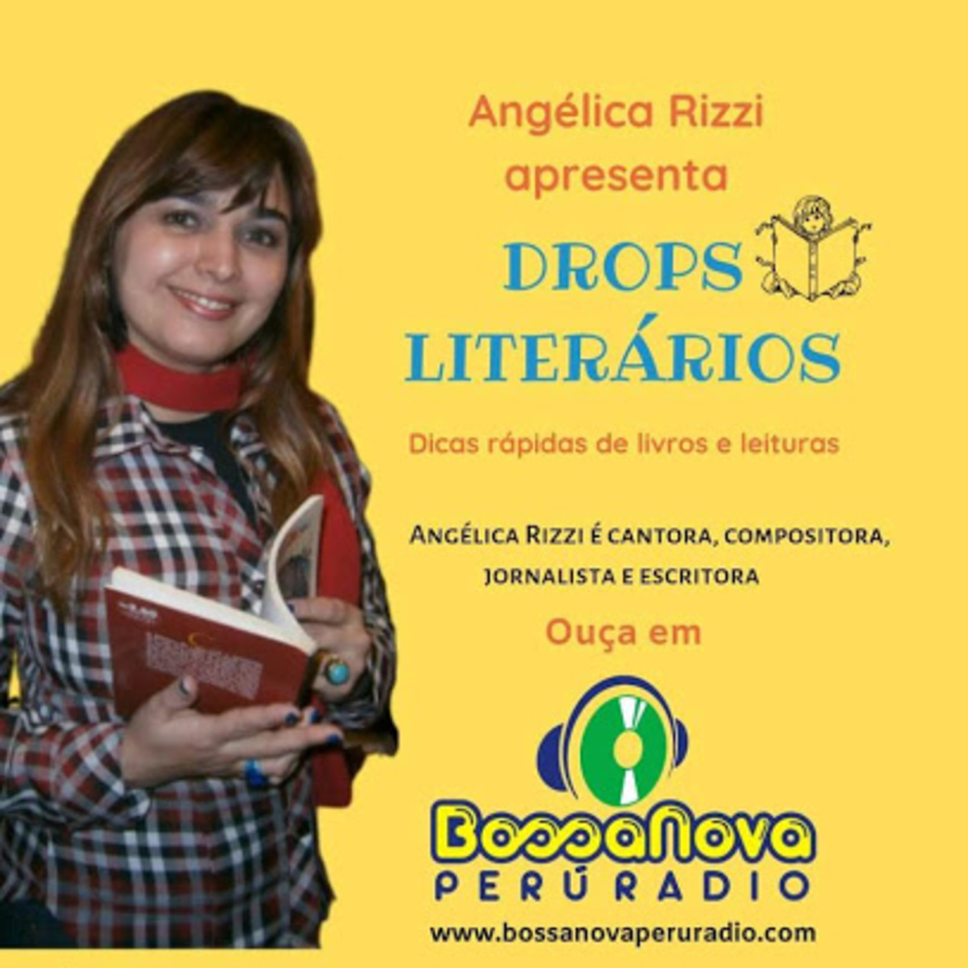 Drops Literários com Angélica Rizzi