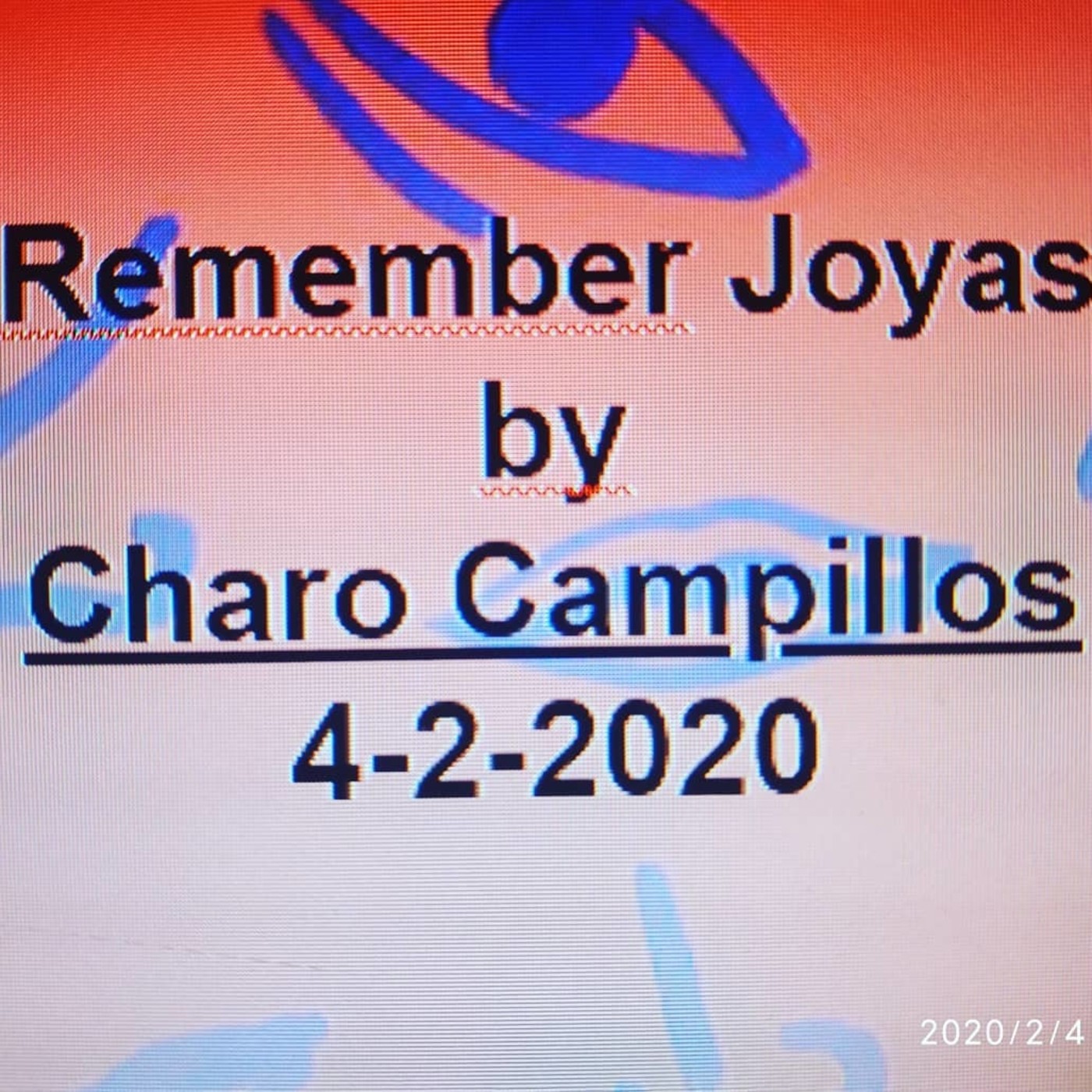 REMEMBER JOYAS by Charo Campillos