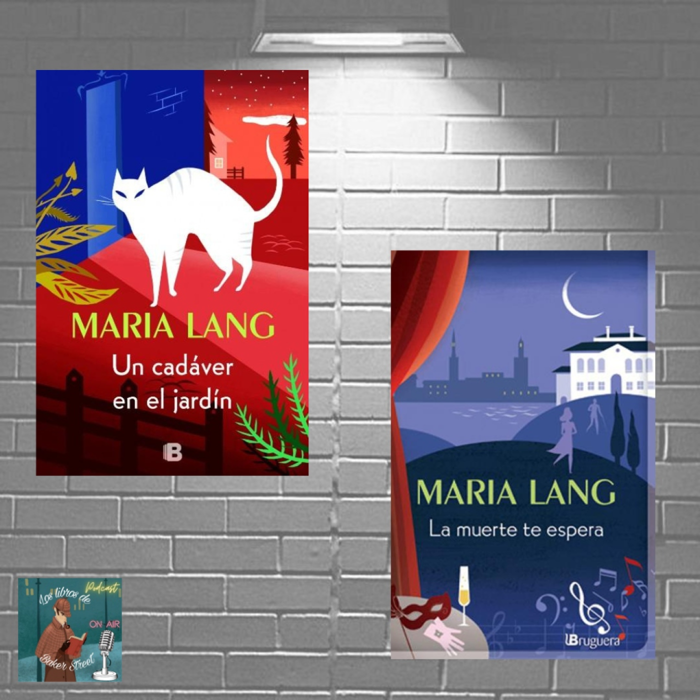 Os hablo de María Lang y sus novelas «Un cadáver en el jardín» y «La muerte te espera» – Episodio exclusivo para mecenas