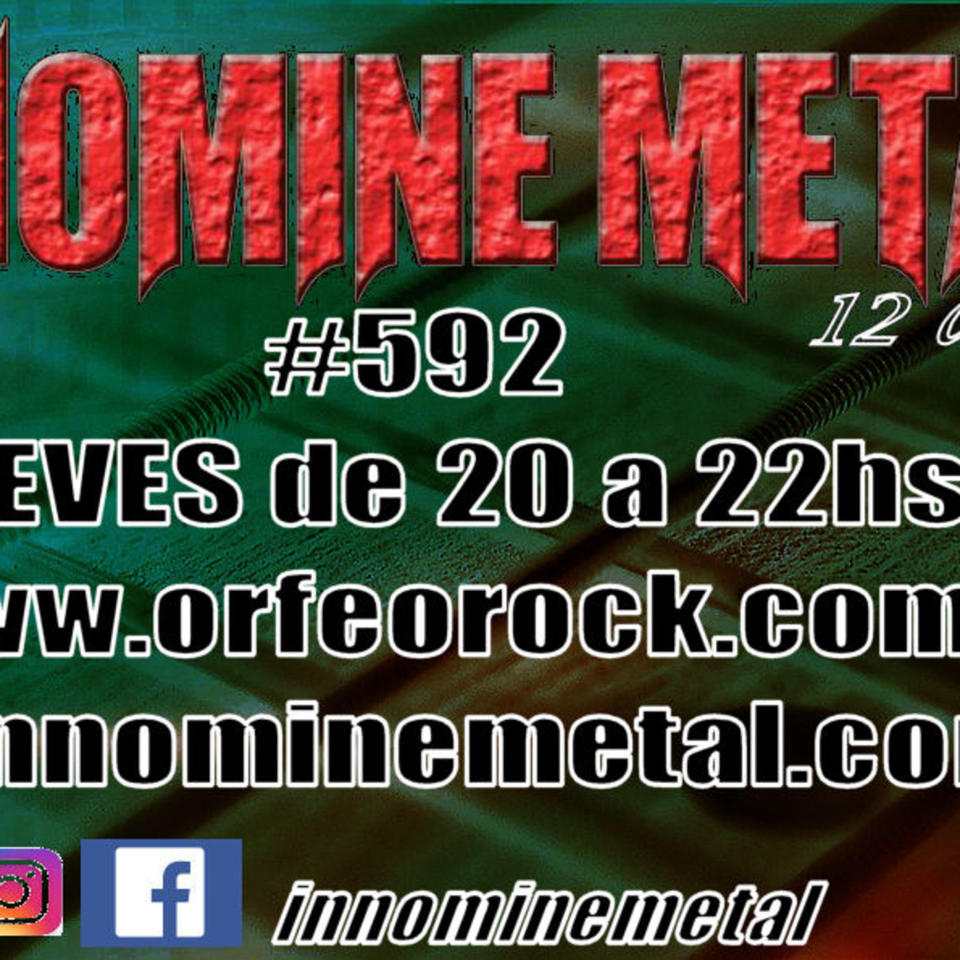 In Nomine Metal 592 - Jueves 23-09-2021 episode artwork