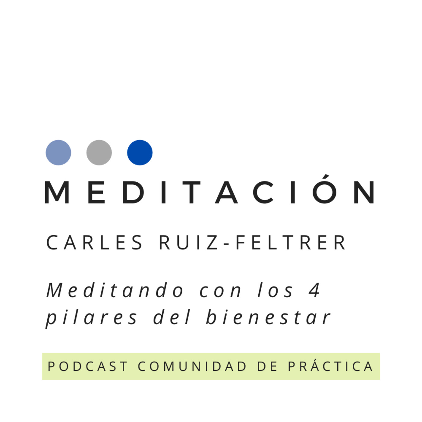 Meditando con los 4 pilares del bienestar episode artwork