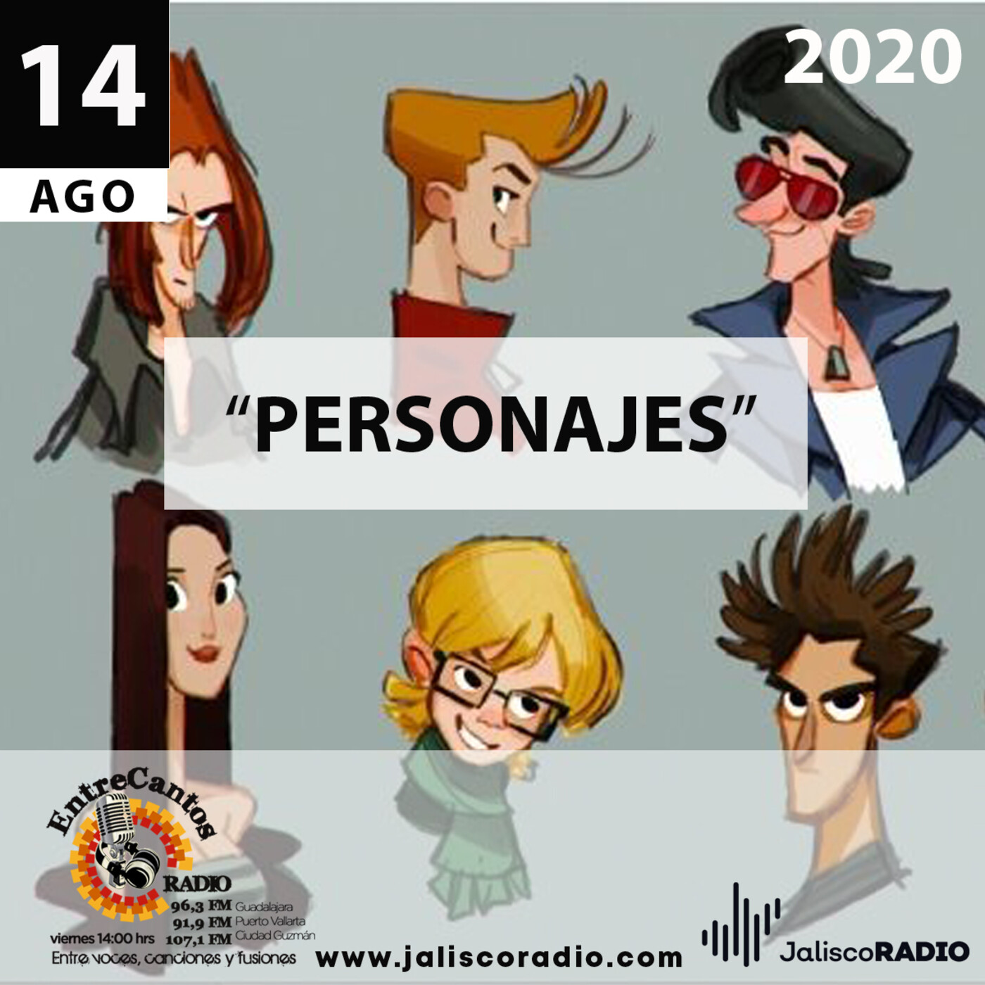 Programa Entrecantos 14 de agosto, 2020: Personajes episode artwork
