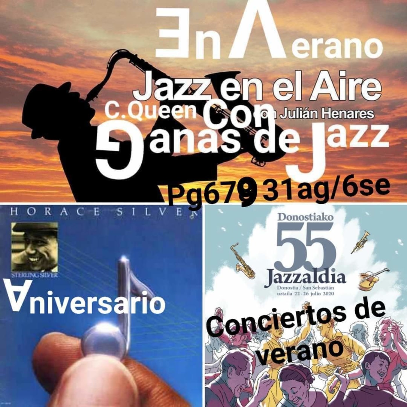 Jazzenelaire prog.nº679 JAZZANIVERSARIO.-Horace Silver - Sterling Silver.-CONCIERTOS DE VERANO.--55 JAZZALDIA- Jazz at M episode artwork