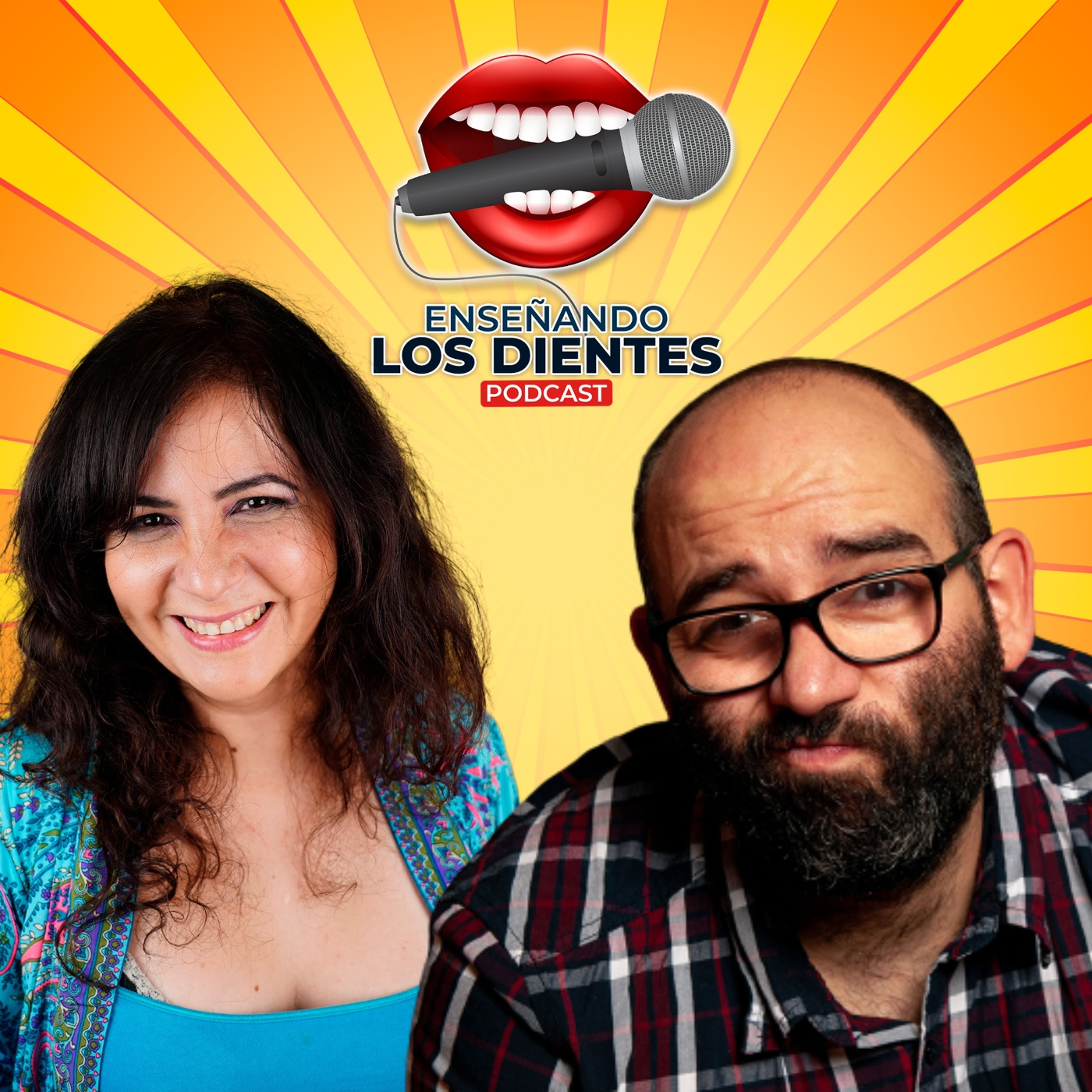 Enseñando los dientes