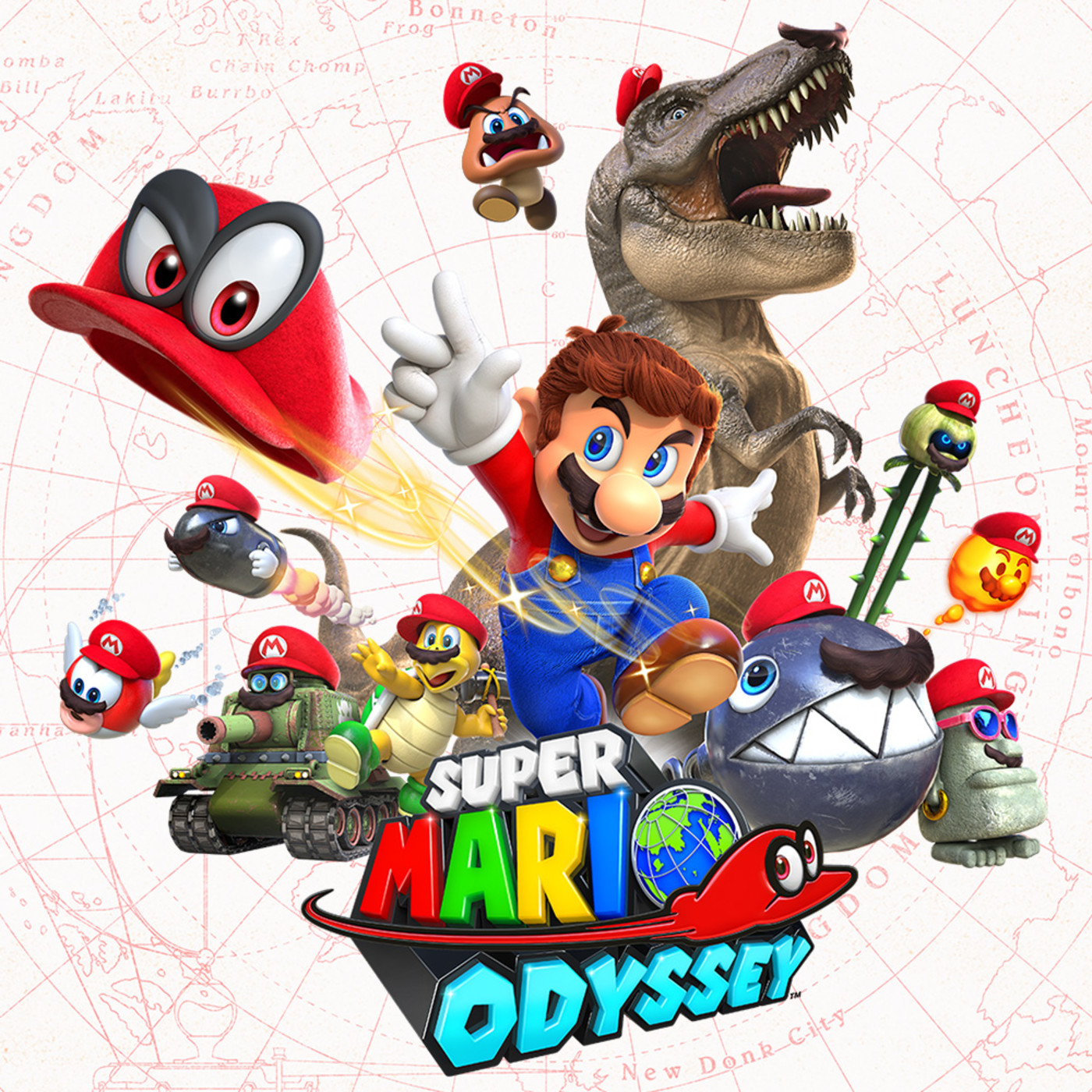 Super Mario Odyssey / The Evil Within 2 / Assassin's Creed Origins / Souh Park Fractured but whole