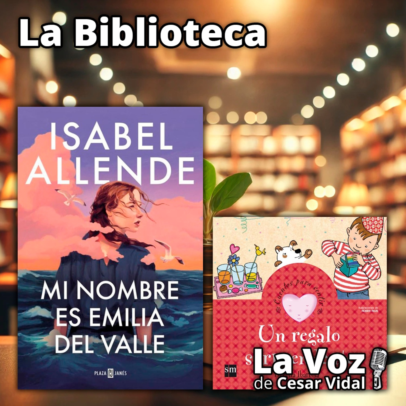 La Biblioteca: «Mi nombre es Emilia del Valle» y «Un regalo sorprendente» – 19/06/25