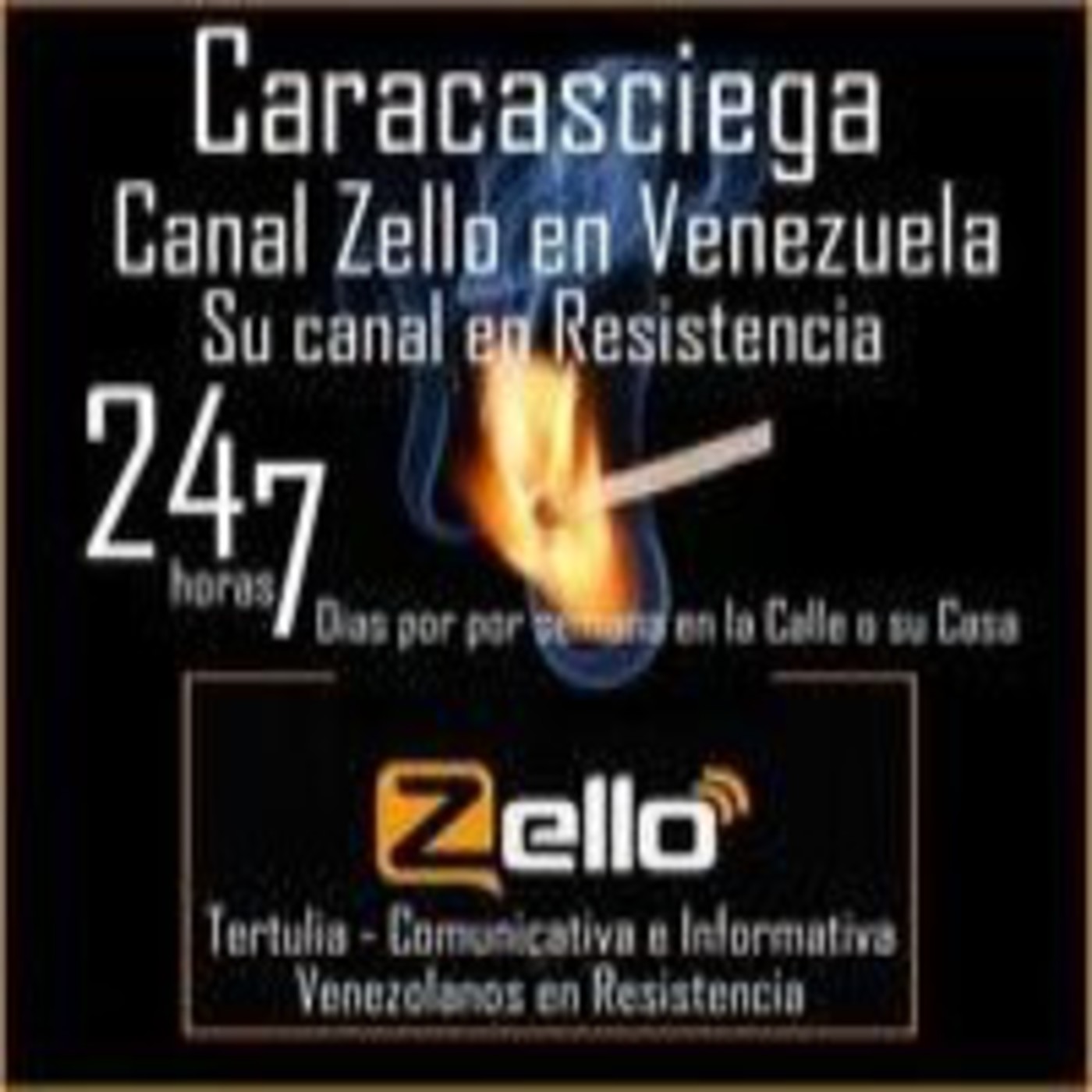 Ivan Ballesteros en Zello CARACAS CIEGA 27 Oct 2014 episode artwork