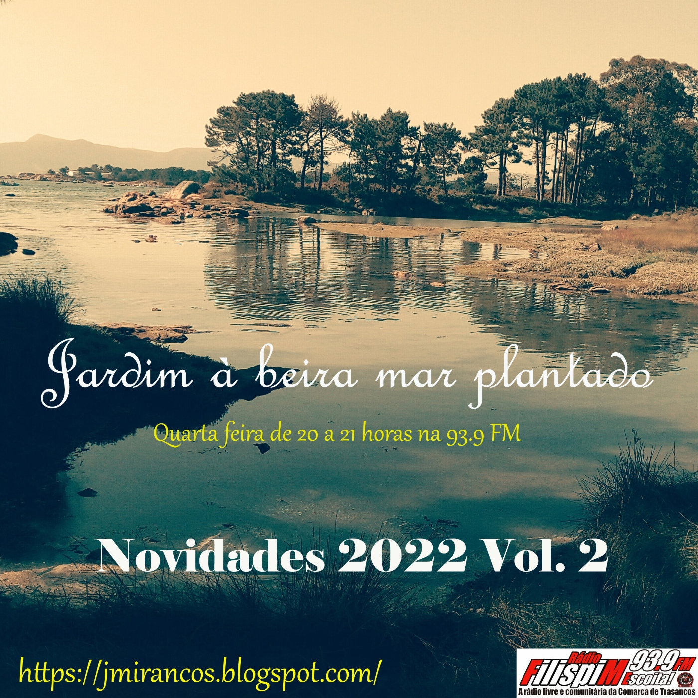 Jardim à beira mar plantado