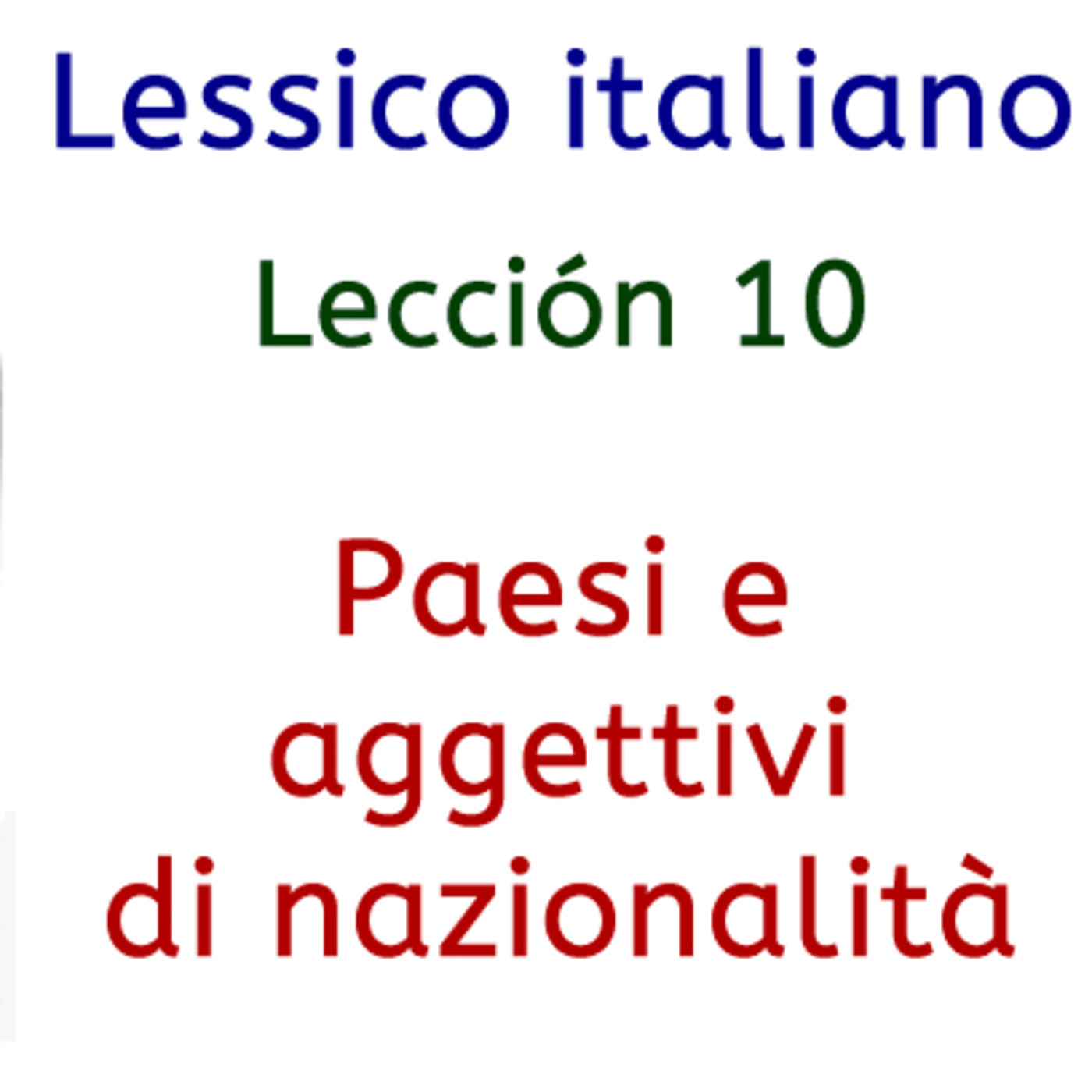 Corso di italiano spiegato in spagnolo