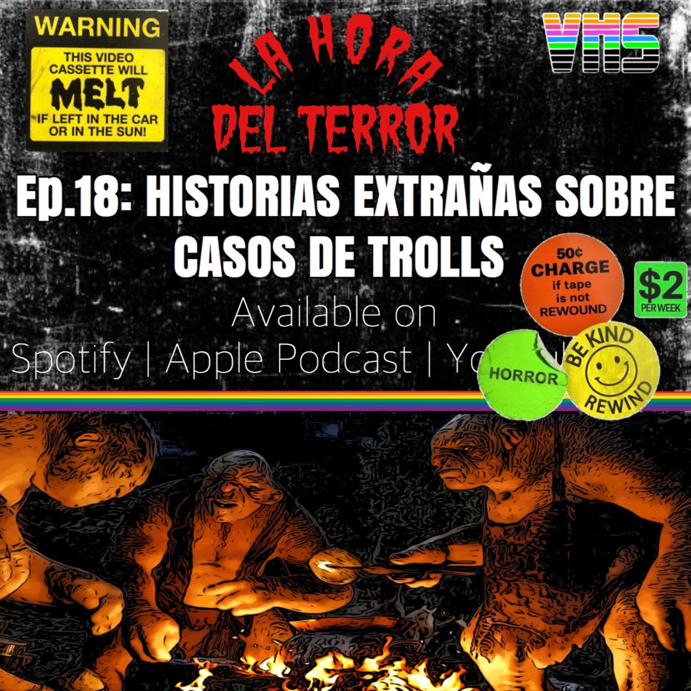 EP 18: HISTORIAS EXTRAÑAS SOBRE CASOS DE TROLLS episode artwork