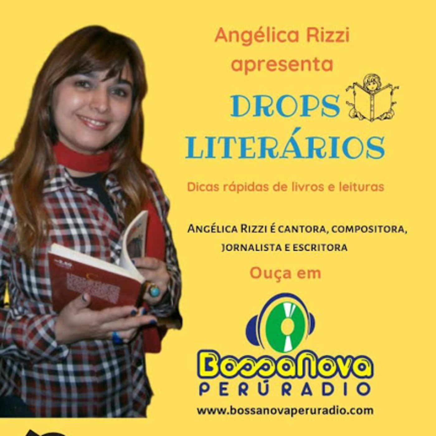 Drops Literários com Angélica Rizzi