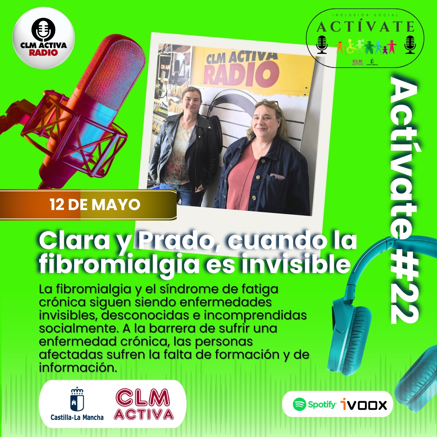 ENTREVISTA ACTIVATE   CLARA Y PRADO cuando la fibromialgia es invisible episode artwork